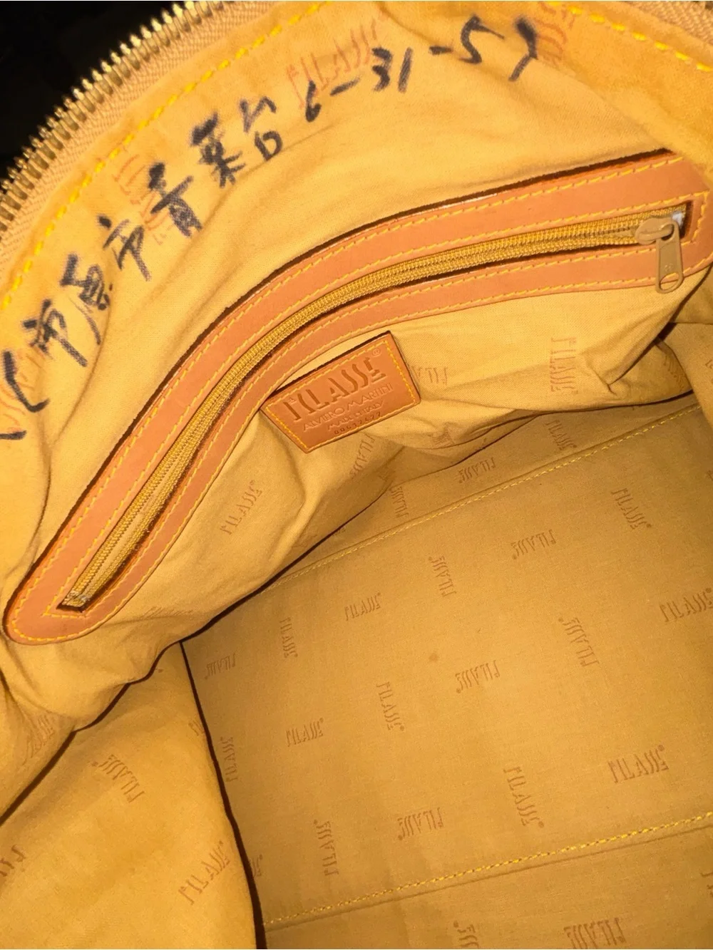 Vintage Alviero Martini 1ª Classe Geo Map Boston Duffle Bag
